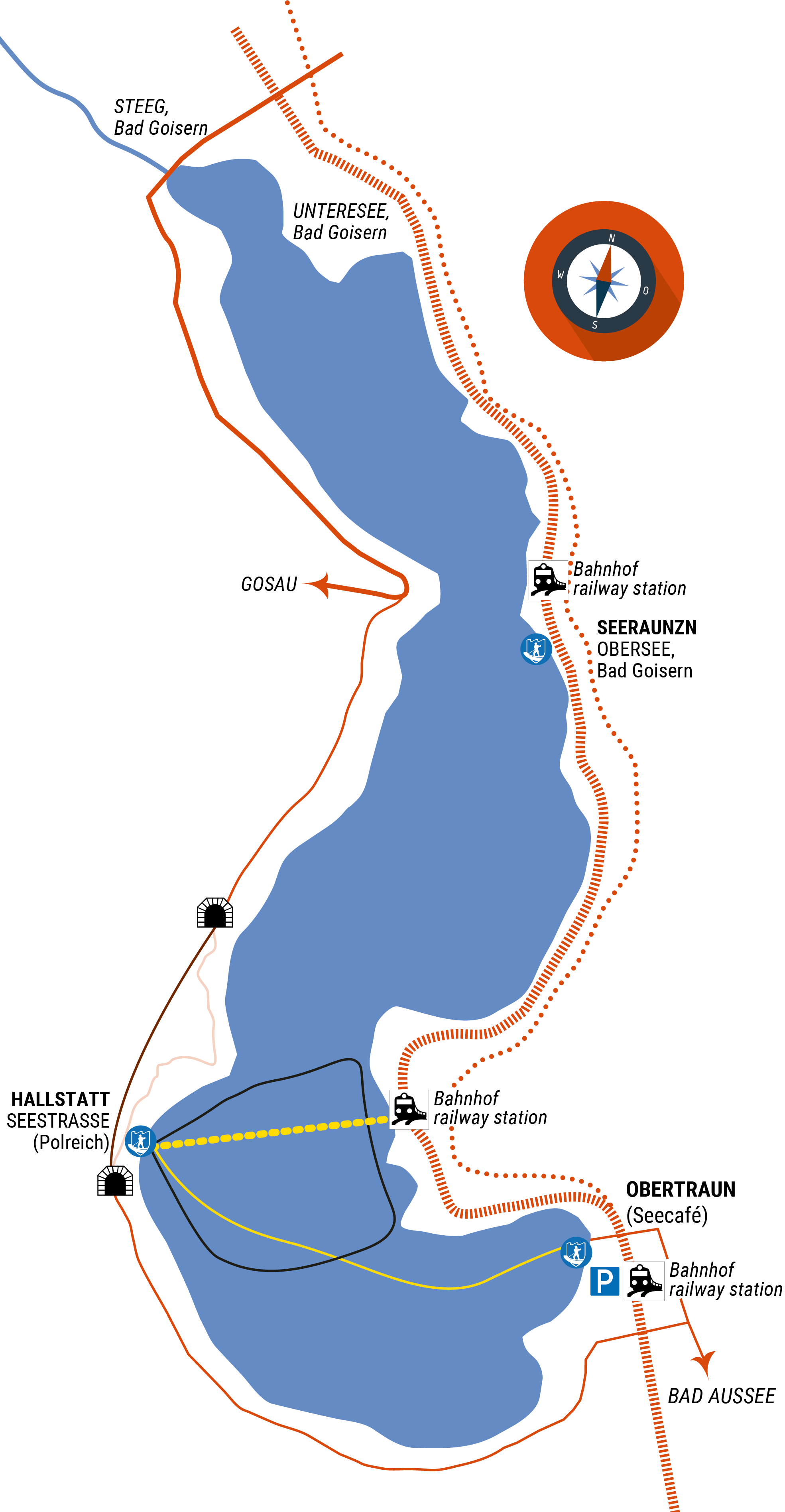 NAVIA Routen-Karte 2022